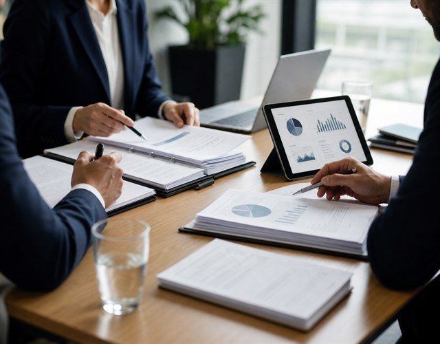 Confidential due diligence meeting for a German e-commerce acquisition